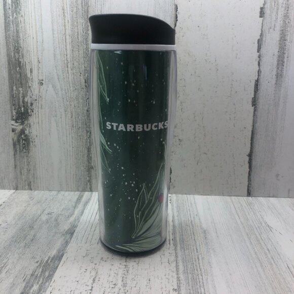 Starbucks Holiday Mistletoe Coffee Tumbler EUC - Picture 1 of 6